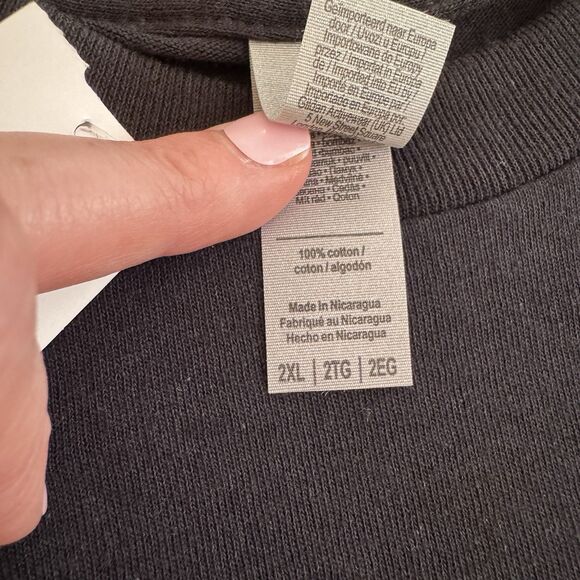 Cheers Bar Boston T-Shirt Men’s 2XL NWT Black Cliff Calvin Double Sided - Picture 7 of 9